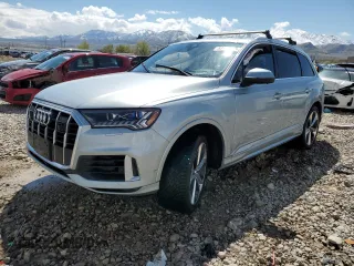 2023 Audi Q7 Prestige with VIN WA1VXBF75PD024969, listed as a Copart auction lot 53793885 with 23,723 mi miles and Salvage title. Bid and sale history available at DreamBid. Image 1.