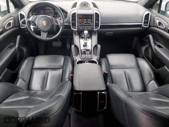 2014 Porsche Cayenne with VIN WP1AA2A21ELA96609, listed as a Copart auction lot 45819215 with 37,746 mi miles and Salvage Title. Bid and sale history available at DreamBid. Image 8.