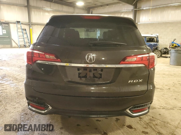 2016 Acura RDX with VIN 5J8TB4H3XGL024930, listed as a Copart auction lot 46291355 with 93,537 mi miles and Salvage Title. Bid and sale history available at carsss.com. Image 6.
