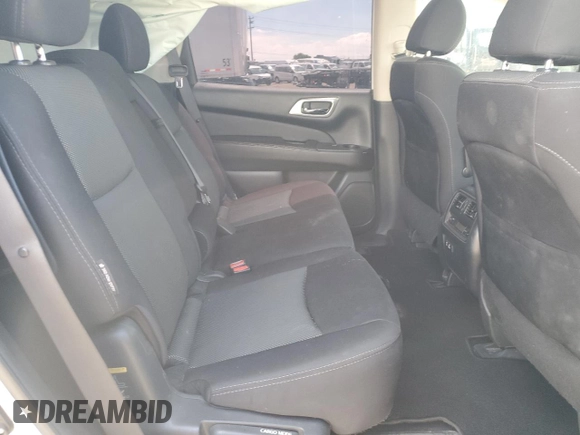 2020 Nissan Pathfinder S with VIN 5N1DR2AN8LC606481, listed as a Copart auction lot 57678925 with 61,108 mi miles and Salvage title. Bid and sale history available at DreamBid. Image 11.