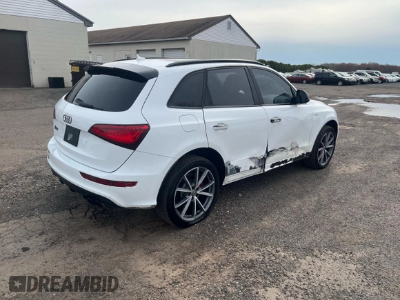 2017 Audi SQ5 Premium Plus z VIN WA1CCAFP0HA027441, wystawiony jako Copart lot #51878075 z przebiegiem 111 474 mil mil oraz Czysty tytuł • Clean title. Historia ofert i sprzedaży dostępna na DreamBid. Obrazek 3.