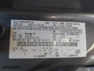 2013 Ford C-Max Hybrid SE with VIN 1FADP5AU6DL544072, listed as a IAAI auction lot 41798270 with 203,489 mi miles. Bid and sale history available at carsss.com. Image 9.
