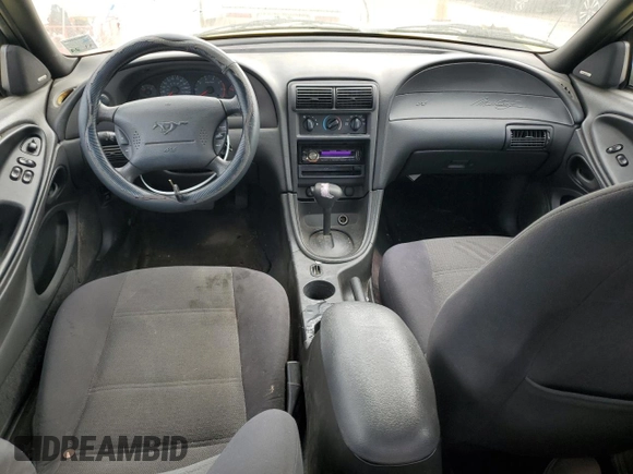 2002 Ford Mustang Standard with VIN 1FAFP40442F128344, listed as a Copart auction lot 48189045 with 0 mi miles and Salvage Title. Bid and sale history available at carsss.com. Image 8.