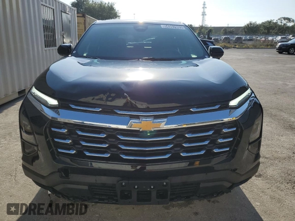 2025 Chevrolet Equinox FWD LT with VIN 3GNAXHEG8SL205194, listed as a Copart auction lot 54357695 with 9,396 mi miles and Clean Title. Bid and sale history available at DreamBid. Image 5.