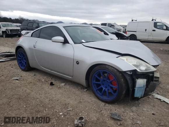 2008 Nissan 350Z Enthusiast with VIN JN1BZ34D38M700938, listed as a Copart auction lot 43349175 with Not provided miles and Salvage title. Bid and sale history available at DreamBid. Image 4.