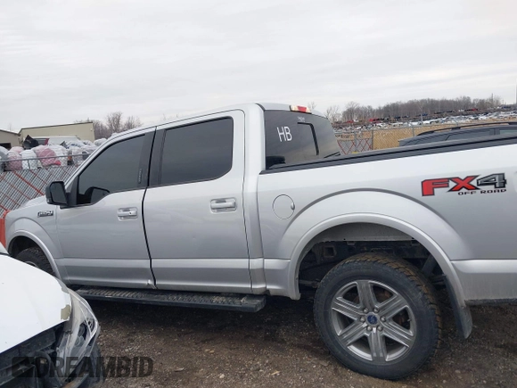 2019 Ford F-150 XL with VIN 1FTEW1E45KFB55357, listed as a IAAI auction lot 41708291 with 114,099 mi miles. Bid and sale history available at carsss.com. Image 14.