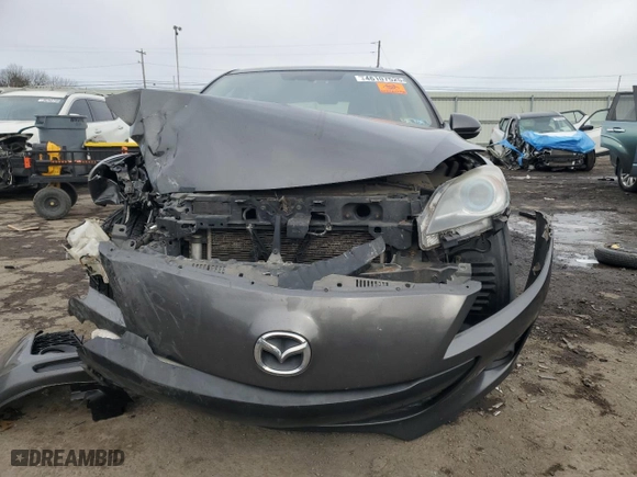 2013 Mazda Mazda3 i Grand Touring with VIN JM1BL1MP6D1724160, listed as a Copart auction lot 46107525 with 0 mi miles and Salvage Title. Bid and sale history available at carsss.com. Image 5.