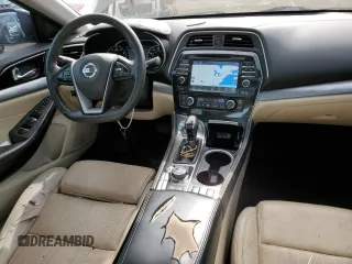 2016 Nissan Maxima SR with VIN 1N4AA6AP9GC447540, listed as a Copart auction lot 60861815 with 127,420 mi miles and Salvage title. Bid and sale history available at DreamBid. Image 8.
