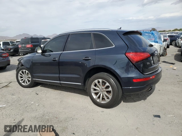 2015 Audi Q5 Premium Plus with VIN WA1LFAFP7FA137603, listed as a Copart auction lot 53709255 with 90,052 mi miles and Salvage title. Bid and sale history available at DreamBid. Image 2.