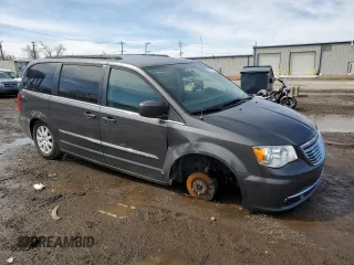 2016 Chrysler Town & Country Touring with VIN 2C4RC1BG8GR287795, listed as a Copart auction lot 50060755 with 128,461 mi miles and Salvage Title. Bid and sale history available at carsss.com. Image 4.