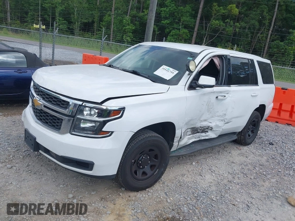 2017 Chevrolet Tahoe Commercial with VIN 1GNLCDEC3HR356522, listed as a IAAI auction lot 39544759 with Not provided miles and . Bid and sale history available at DreamBid. Image 2.