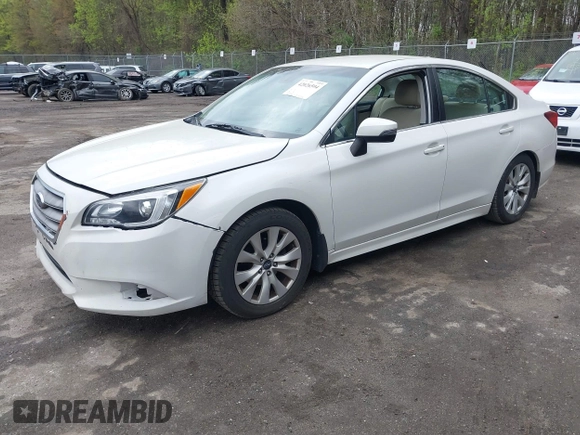 2017 Subaru Legacy Premium with VIN 4S3BNAF62H3018411, listed as a IAAI auction lot 42026594 with 144,834 mi miles. Bid and sale history available at carsss.com. Image 2.
