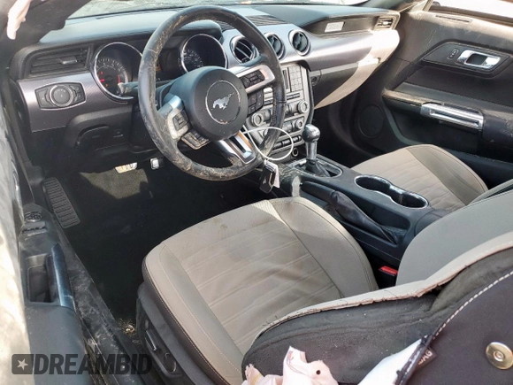 2016 Ford Mustang EcoBoost with VIN 1FA6P8TH7G5230160, listed as a Copart auction lot 61483985 with 92,665 mi miles and Salvage title. Bid and sale history available at DreamBid. Image 8.