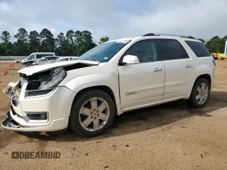 2013 GMC Acadia Denali z VIN 1GKKVTKD0DJ229956, wystawiony jako Copart lot #54513375 z przebiegiem Nie podano mil oraz Szkoda całkowita • Salvage title. Historia ofert i sprzedaży dostępna na DreamBid. Obrazek 1.