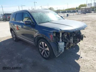 2020 Kia Telluride S with VIN 5XYP64HCXLG008043, listed as a IAAI auction lot 41808448 with 89,658 mi miles. Bid and sale history available at carsss.com. Image 1.