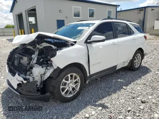 2023 Chevrolet Equinox LT z VIN 3GNAXUEG0PS141237, wystawiony jako Copart lot #57030815 z przebiegiem 39 960 mil mil oraz Szkoda całkowita • Salvage title. Historia ofert i sprzedaży dostępna na DreamBid. Obrazek 1.