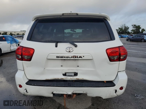 2012 Toyota Sequoia SR5 with VIN 5TDZM5G13CS003421, listed as a Copart auction lot 84547254 with 210,989 mi miles and Non Repairable. Bid and sale history available at carsss.com. Image 6.