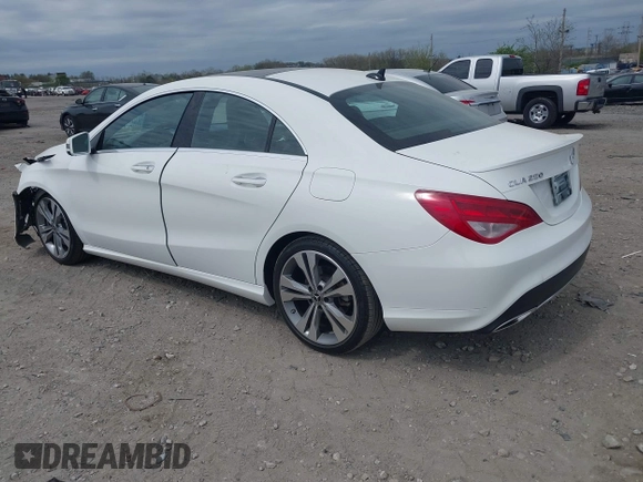 2019 Mercedes-Benz CLA 250 with VIN WDDSJ4GB3KN724815, listed as a IAAI auction lot 42082980 with 68,563 mi miles and . Bid and sale history available at DreamBid. Image 3.
