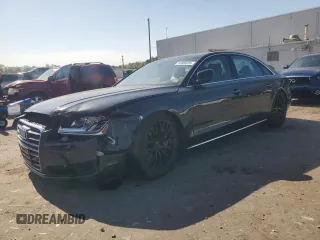 2015 Audi A8 3.0T with VIN WAU3GAFD2FN039318, listed as a Copart auction lot 54906635 with 146,767 mi miles and Salvage Title. Bid and sale history available at DreamBid. Image 1.