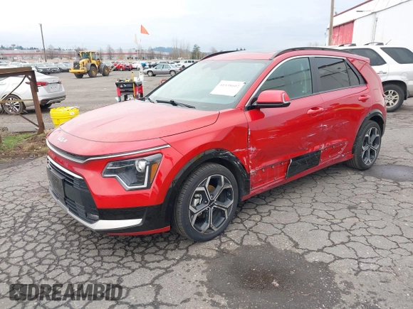 2023 Kia Niro EX with VIN KNDCR3LE8P5040383, listed as a IAAI auction lot 41538602 with 32,494 mi miles. Bid and sale history available at carsss.com. Image 17.
