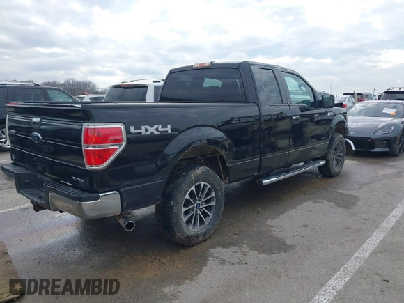2012 Ford F-150 XL with VIN 1FTFX1EF7CFC97018, listed as a IAAI auction lot 41522441 with 172,458 mi miles. Bid and sale history available at carsss.com. Image 4.