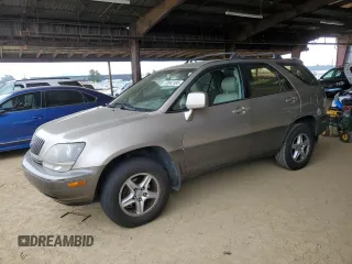1999 Lexus RX 300 Luxury SUV with VIN JT6HF10U3X0090353, listed as a Copart auction lot 43443185 with 150,462 mi miles and Clean Title. Bid and sale history available at carsss.com. Image 1.
