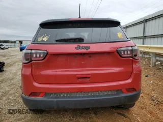 2021 Jeep Compass Altitude with VIN 3C4NJCBB7MT597532, listed as a Copart auction lot 51408535 with 87,085 mi miles and Salvage title. Bid and sale history available at DreamBid. Image 6.