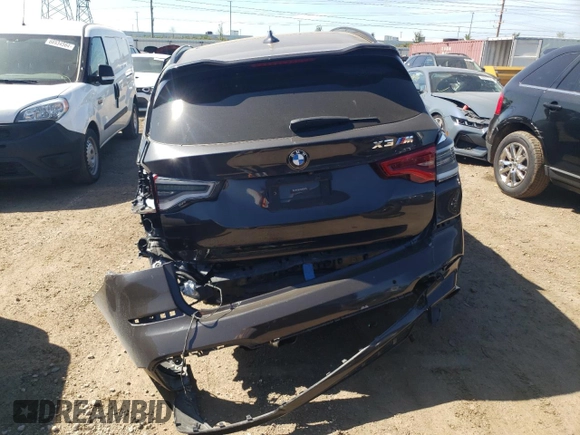 2020 BMW X3 M Competition with VIN 5YMTS0C04L9C48006, listed as a Copart auction lot 69702214 with 0 mi miles and Clean Title. Bid and sale history available at carsss.com. Image 6.