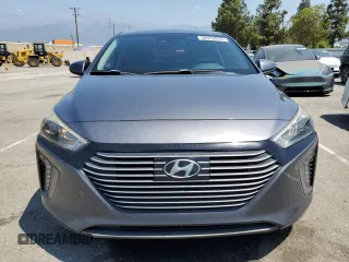 2017 Hyundai Ioniq SEL with VIN KMHC75LC5HU036729, listed as a Copart auction lot 58550855 with 183,866 mi miles and Salvage title. Bid and sale history available at DreamBid. Image 5.