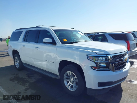 2016 Chevrolet Suburban LS with VIN 1GNSCGKC8GR273622, listed as a IAAI auction lot 42262063 with 140,254 mi miles and . Bid and sale history available at DreamBid. Image 1.