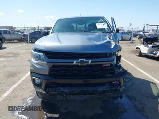 2021 Chevrolet Colorado 4WD Z71 with VIN 1GCGTDEN9M1249916, listed as a IAAI auction lot 41947042 with 26,842 mi miles. Bid and sale history available at carsss.com. Image 12.
