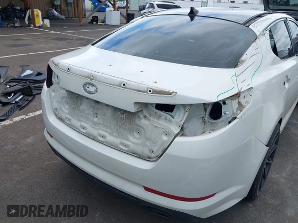 2013 Kia Optima SX with VIN 5XXGR4A63DG192937, listed as a IAAI auction lot 42247881 with 114,837 mi miles and . Bid and sale history available at DreamBid. Image 15.