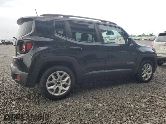 2018 Jeep Renegade Latitude z VIN ZACCJABB0JPH49634, wystawiony jako Copart lot #56703905 z przebiegiem 99 309 mil mil oraz Szkoda całkowita • Salvage title. Historia ofert i sprzedaży dostępna na DreamBid. Obrazek 3.