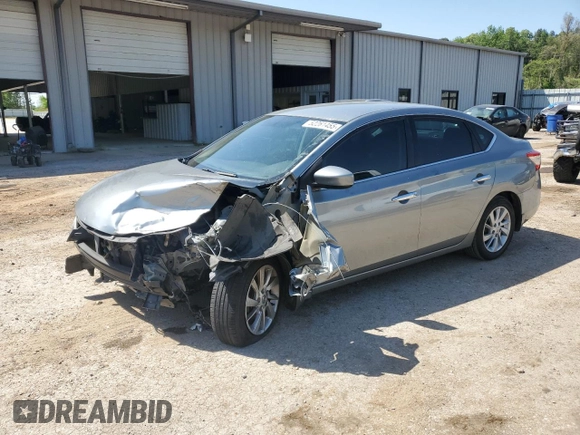 2013 Nissan Sentra SV with VIN 3N1AB7AP1DL674589, listed as a Copart auction lot 52261455 with 147,533 mi miles and Salvage Title. Bid and sale history available at DreamBid. Image 1.
