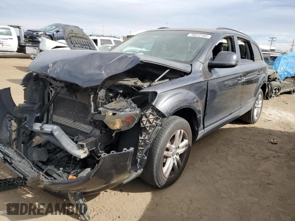 2009 Audi Q7 z VIN WA1AY74L59D008525, wystawiony jako Copart lot #76812104 z przebiegiem 218 747 mil mil oraz Szkoda całkowita • Salvage title. Historia ofert i sprzedaży dostępna na DreamBid. Obrazek 1.