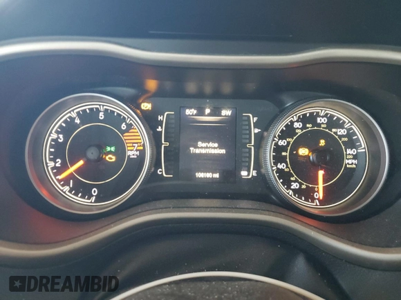 2016 Jeep Cherokee Latitude with VIN 1C4PJMCB6GW182438, listed as a Copart auction lot 47553745 with 106,160 mi miles and Salvage Title. Bid and sale history available at carsss.com. Image 9.