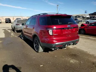 2015 Ford Explorer Sport with VIN 1FM5K8GT2FGB89762, listed as a Copart auction lot 86642024 with 165,441 mi miles and Salvage Title. Bid and sale history available at carsss.com. Image 14.
