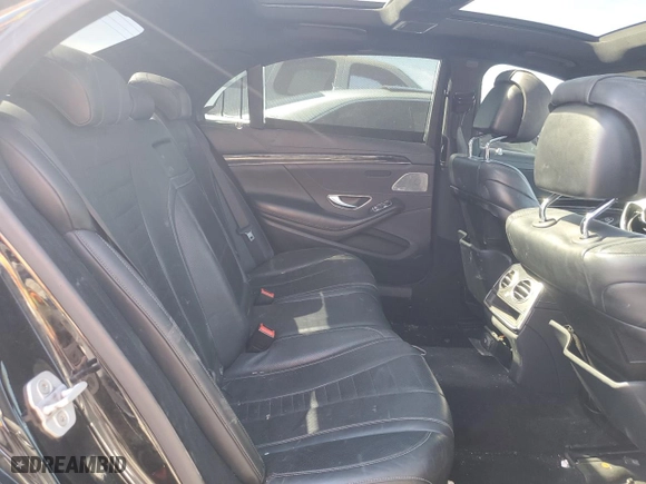 2015 Mercedes-Benz S-Class S 550 with VIN WDDUG8CB2FA102353, listed as a Copart auction lot 46638515 with 0 mi miles and Salvage Title. Bid and sale history available at carsss.com. Image 10.