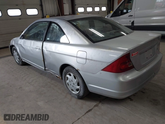 2003 Honda Civic LX with VIN 1HGEM22503L014323, listed as a IAAI auction lot 41505901 with 157,969 mi miles. Bid and sale history available at carsss.com. Image 3.