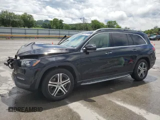 2020 Mercedes-Benz GLS 450 with VIN 4JGFF5KE7LA183941, listed as a Copart auction lot 57597715 with 68,978 mi miles and Salvage title. Bid and sale history available at DreamBid. Image 1.