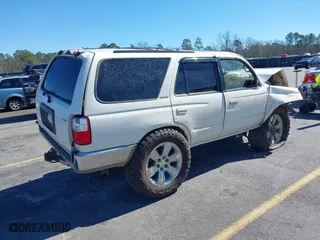 2000 Toyota 4Runner SR5 with VIN JT3HN86R5Y0307401, listed as a IAAI auction lot 41639228 with 318,815 mi miles. Bid and sale history available at carsss.com. Image 4.