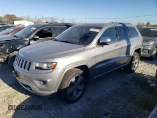 2014 Jeep Grand Cherokee Overland with VIN 1C4RJFCG7EC441324, listed as a Copart auction lot 81065134 with 174,061 mi miles and Non Repairable. Bid and sale history available at carsss.com. Image 1.