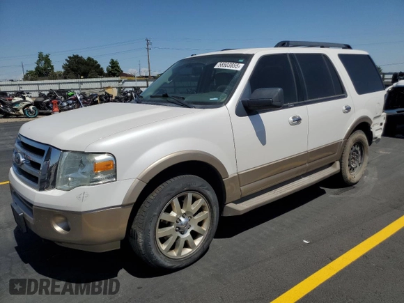 2011 Ford Expedition XLT z VIN 1FMJU1J52BEF05645, wystawiony jako Copart lot #58503855 z przebiegiem 170 226 mil mil oraz Szkoda całkowita • Salvage title. Historia ofert i sprzedaży dostępna na DreamBid. Obrazek 1.