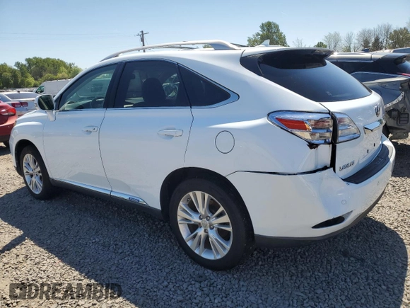 2010 Lexus RX 450h with VIN JTJBC1BA9A2017099, listed as a Copart auction lot 55959655 with 164,378 mi miles and Clean Title. Bid and sale history available at DreamBid. Image 2.