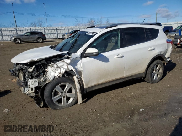 2014 Toyota RAV4 XLE with VIN 2T3RFREV4EW130395, listed as a Copart auction lot 47382795 with 0 mi miles and Salvage Title. Bid and sale history available at carsss.com. Image 1.