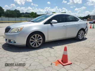 2013 Buick Verano with VIN 1G4PP5SK2D4111763, listed as a Copart auction lot 62996155 with 149,451 mi miles and Salvage title. Bid and sale history available at DreamBid. Image 1.