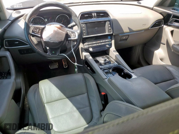 2017 Jaguar F-Pace 35t R-Sport with VIN SADCL2BV1HA080511, listed as a Copart auction lot 58435845 with 78,926 mi miles and Salvage title. Bid and sale history available at DreamBid. Image 8.