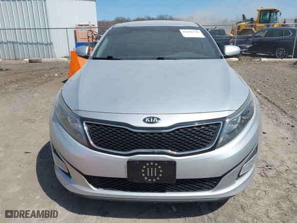 2015 Kia Optima EX with VIN 5XXGN4A7XFG423632, listed as a IAAI auction lot 42046548 with 190,941 mi miles. Bid and sale history available at carsss.com. Image 12.