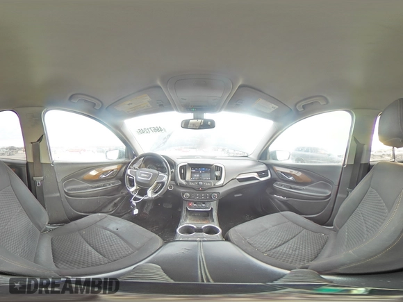 2018 GMC Terrain SLE with VIN 3GKALMEV9JL280193, listed as a Copart auction lot 46671245 with 185,753 mi miles and Salvage Title. Bid and sale history available at carsss.com. Image 14.