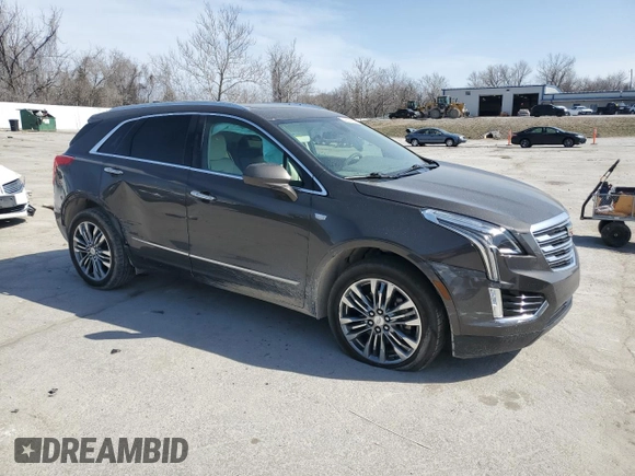 2019 Cadillac XT5 Premium Luxury AWD with VIN 1GYKNFRS6KZ172768, listed as a Copart auction lot 49144505 with 78,152 mi miles and Salvage title. Bid and sale history available at DreamBid. Image 4.